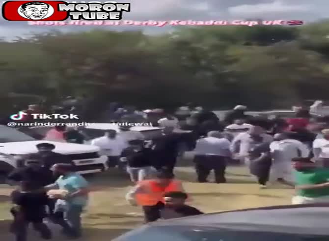 Video :At the Kabaddi competition, gangs brandish swords and fire at one another